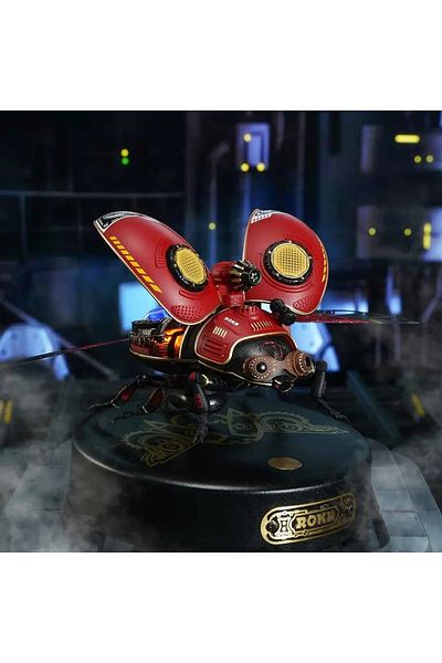 Robotime Ladybug - 3D Mechanical Puzzle Made of Metal and Plastic - 147 Pieces