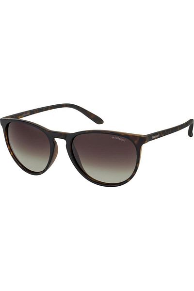 Polaroid Women's Sunglasses POLAROID PLD 6003/N/S V08LA, Plastic, Havana, 54 mm