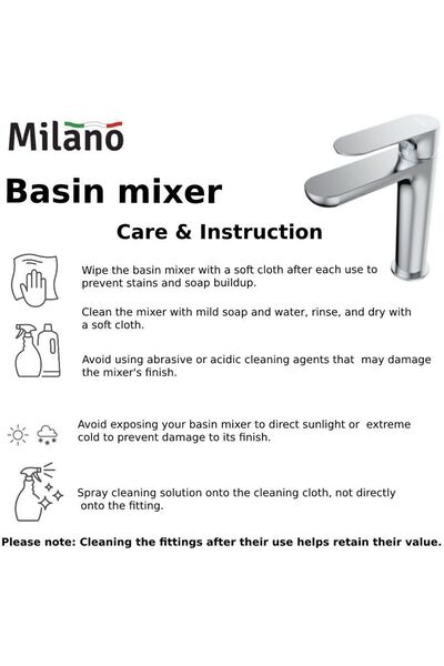 Danube Home Ideal Standard-Idealstream Basin Mixer|Brass Single Handle Basin Mixer, Bath Faucet, Sink Faucet