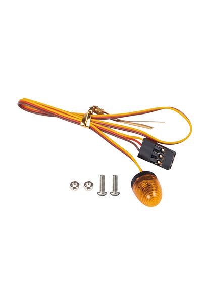 Choice Yellow B Multi-function LED Lamp Strobing-blasting/Flashing/Rotating Light for 1/10 RC Model Car 1:1