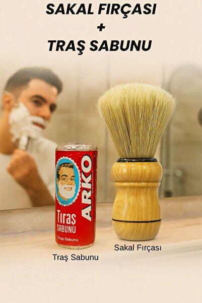 Kelepir Fırsatlar Sakal Fırçası ve Tıraş Sabunu Seti – Klasik Erkek Bakım Takımı