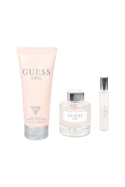 Guess 1981 Set For Women – 100ml Edt Spray, 200ml Body Lotion & 15ml Edt Spray