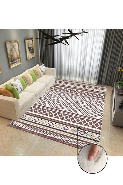 sharpdo Rectangular Soft Touch Carpet Multicolor 160*230cm