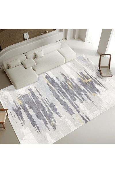 sharpdo Area Rug Modern Soft Anti-slip Large Carpet Living Room Bedroom Decorative Abstract Rugs