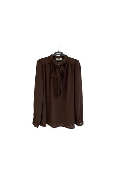 Armine Women's Front Tie Detailed Shirt Tunic 25Yt303