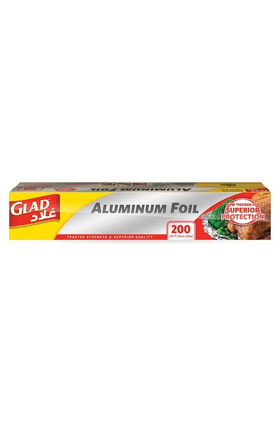 Glad Aluminum Foil 200 Sq.Ft.