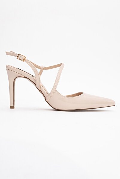 Lizy Shoes Rugan Topuklu Ayakkabı