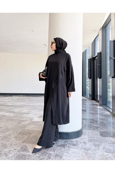 Hare Butik Almera Stone Asymmetric Tunic