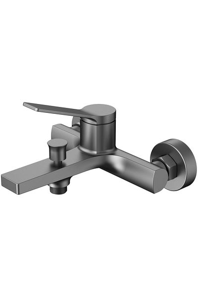 Danube Home Milano Tella Bath Shower Mixer With Shower Set|Brass Shower Mixer