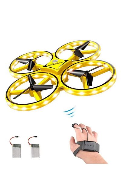toy box tr Gravity Sensor Quadcopter Drone with Handheld and Gesture Control with Controller and Smart Watch