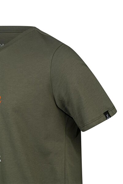 2AS Alex Baskılı Erkek Sıfır Yaka T-Shirt 042