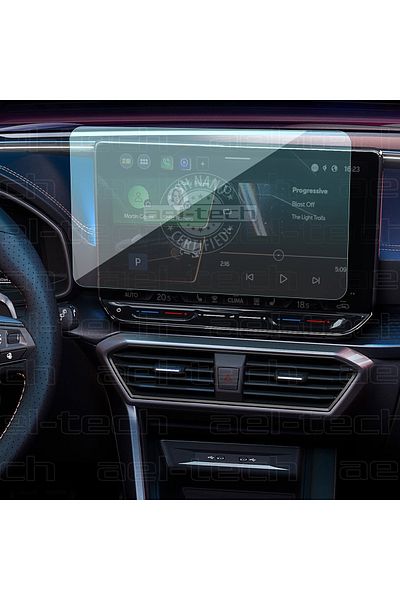 ael-tech Seat Leon Compatible 12.9 Inch Navigation 9H Nano Screen Protector