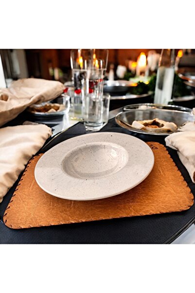 BARITCIOGLU Makarna Salata tabağı Çükür tabak 25 cm