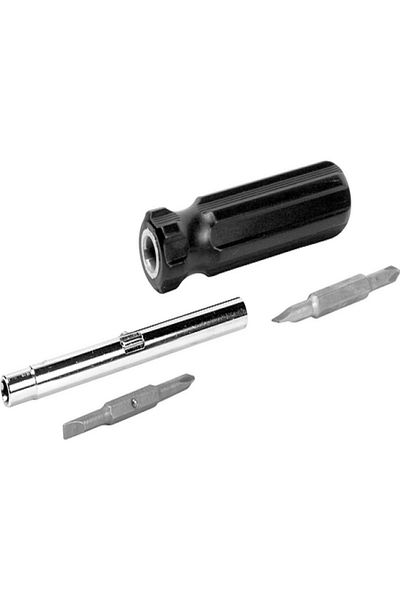 Performance Tool Project Pro Slotted 6-in-1 Screwdriver