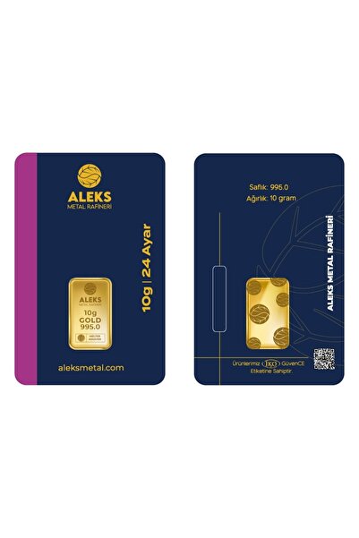 aga kulche 10 gr 995 24 Ayar AMR Külçe Altın