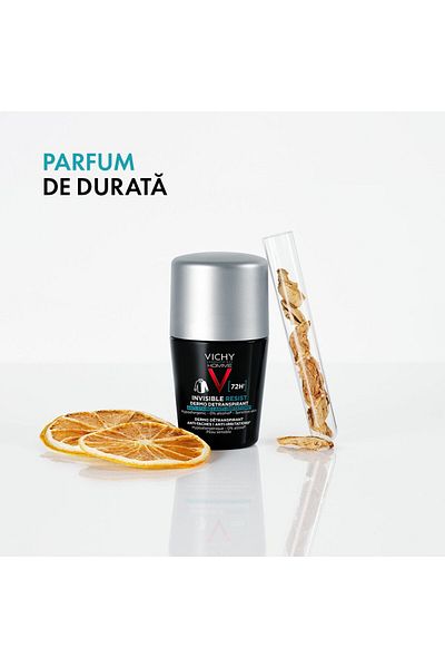 Vichy Deodorant roll-on Invisible Resist 72H Homme Vichy, 50 ml