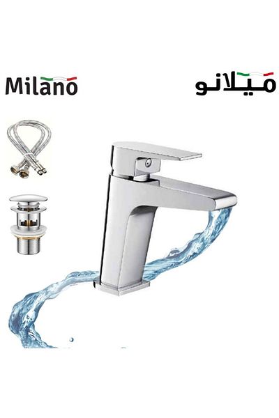 Danube Home : Milano Mac Basin Mixer -Made In Spain