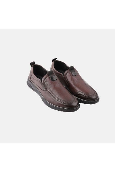 MARCOMEN 19096 Brown Daily Leather Shoes