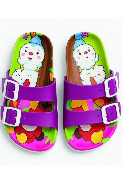 Buzka Eva Plaj Havuz Okul Kreş Çocuk Terlik Banyo Bahçe Terliği Ev Terliği