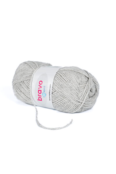 Bravo Respect Acrylic Cotton Classic Νήματα 100 γρ. 230 μέτρα Ανοιχτό Γκρι (Κωδικός χρώματος:91)