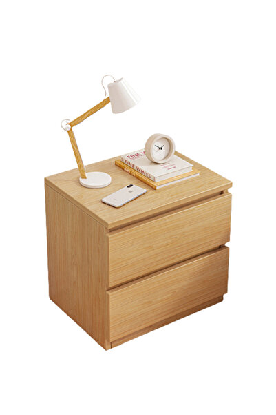 sharpdo طاولة بجانب السرير، طاولة جانبية بسيطة وحديثة لغرفة النوم، طاولة جانب...