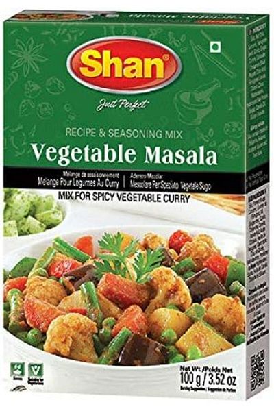 Shan Vegetable Recipe & Masala Mix 100g
