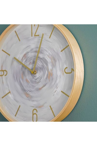 Danube Home Cambridge Clock With 3D Face 2 Wall Clock 40X40X4.9Cm Colorful