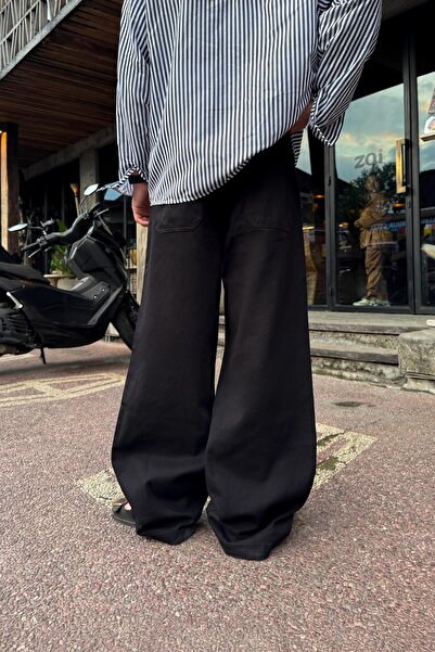 Flaw Wear Pleated Gabardine Trousers