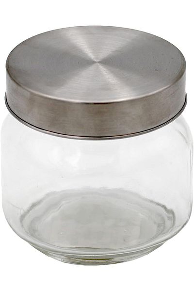 Ideal Pack Plastic Jar with Aluminium Lid | Food-Grade Storage Container for Spices, Dry Fruits, Can