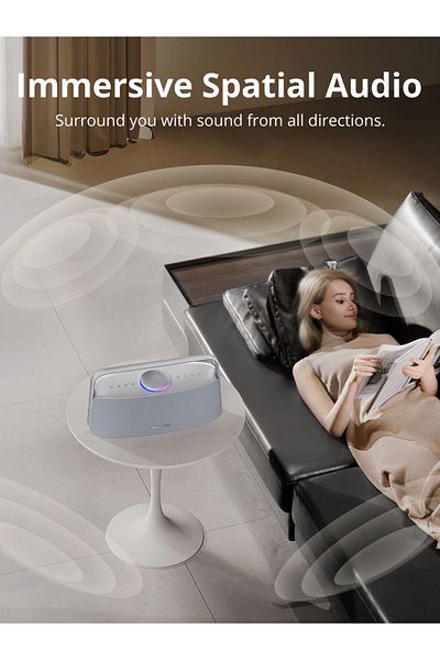 Tronsmart Fiitune X30 - 80W Home Audio Speaker, Sky Grey