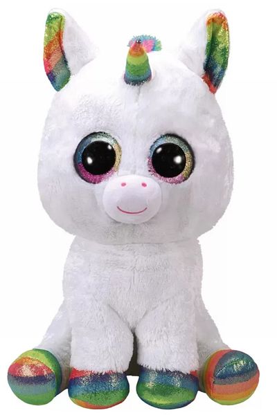 TY PLUS TY 42CM BOOS PIXY WHITE UNICORN