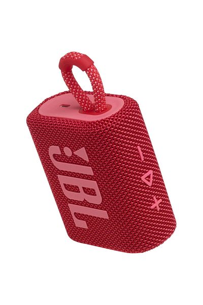 JBL Boxă portabilă JBL GO 3, Wireless, Bluetooth, Rezistent la apă IPX7, Roșie
