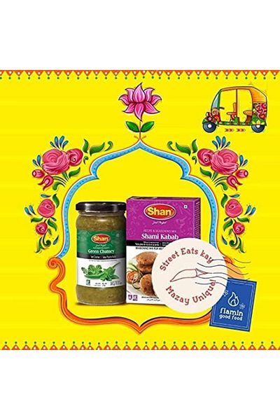 Shan Shami Kabab Recipe & Masala Mix 50g