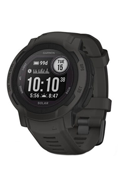 Garmin Ceas Smartwatch Garmin Instinct 2 Solar, 45 mm, HR, GPS, Grafit