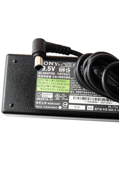 Sony Laptop charger for Sony Vaio VGN-S430P 19.5V 3.9A 75W