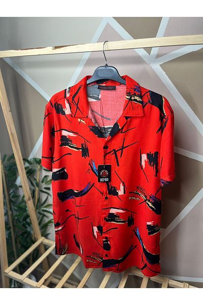 MFZ Giyim Viscose Pattern Shirt