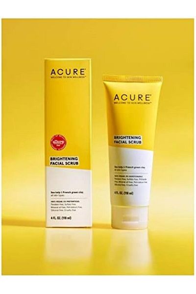 ACURE Organics Brightening Facial Scrub 4 fl oz (118 ml)