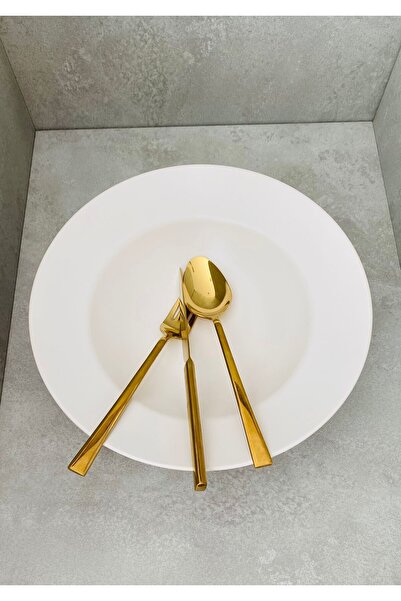 Demet Çeyiz Aksesuar Plate Pasta Matte White 26 cm