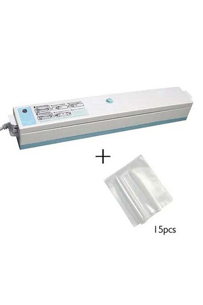 COOYA Vacuum Sealer Machine With 15 Piece Pouch Blue 700g