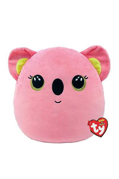 Squish-a-Boos PLUS TY SQUISH BEANIES KOALA POPPY PINK 22CM