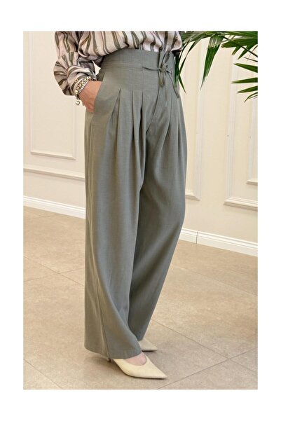 Hare Butik ELORİA PİLE DETAY PANTOLON