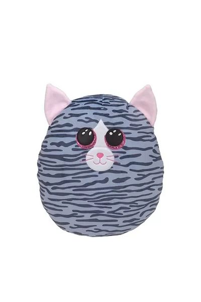 Squish-a-Boos PLUS TY SQUISH KIKI THE GREY CAT 22CM