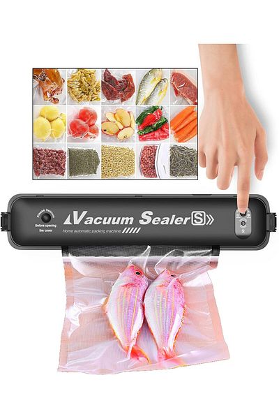 COOYA Vacuum Sealer Automatic Food Machine multicolour 37.3x8x9.8cm
