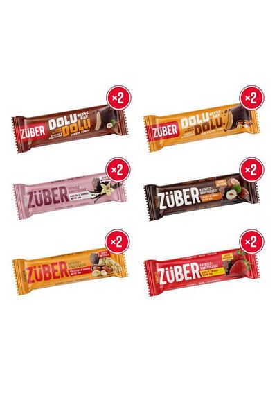 Züber Mixed Fruit Bar Pack X 12 Pieces