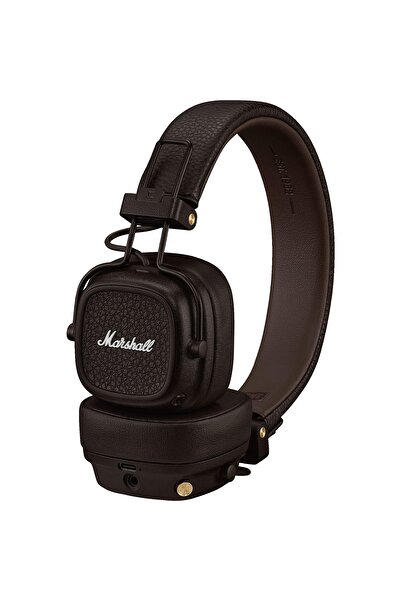 Marshall Casti audio On-Ear Marshall Major V, Wireless, Bluetooth, Autonomie 100 ore, Brown