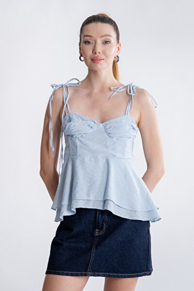 SEPANU COLLECTION Kadın İp Bağlamalı Bluz