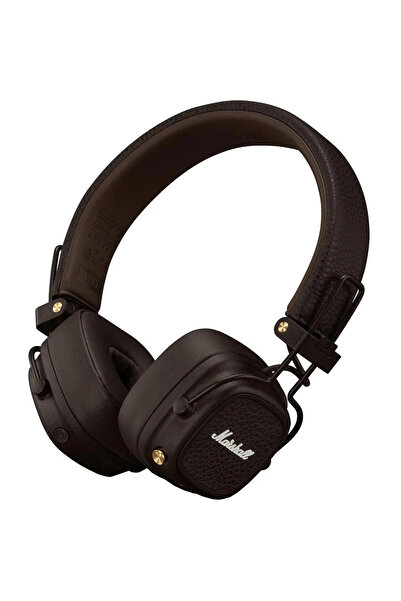 Marshall Casti audio On-Ear Marshall Major V, Wireless, Bluetooth, Autonomie 100 ore, Brown