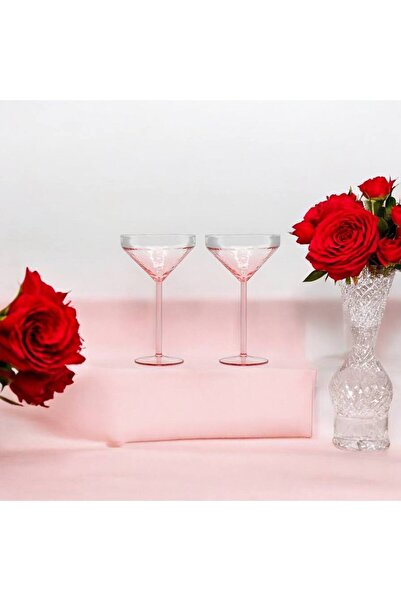 OEM Cocktail Glasses, set of 2, Pink – Elegant glasses for special occasions