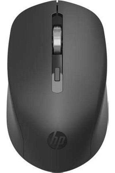 HP ماوس كمبيوتر لاسلكي صامت S1000 Plus USB بدقة 1600 نقطة في البوصة USB