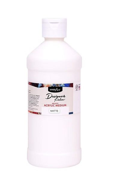 Handy Art لوحة ألوان أكريليك فنانة من تصميم ديزاينرز باليت، 16 أونصة، متوسطة غير لامعة، 473 مل